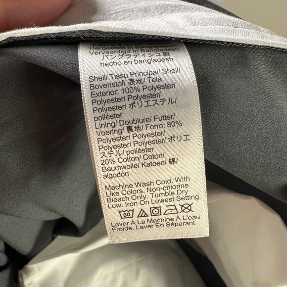 J.Crew Flex Straight Tech Chino Pants Mens 35x32 Tarnished Metal Stretch Zip Fly - Picture 8 of 9